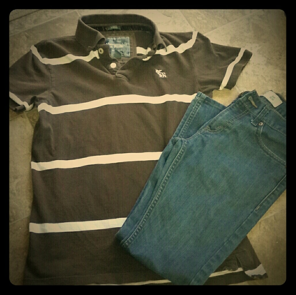 Boys Abercrombie & Fitch Polo shirt